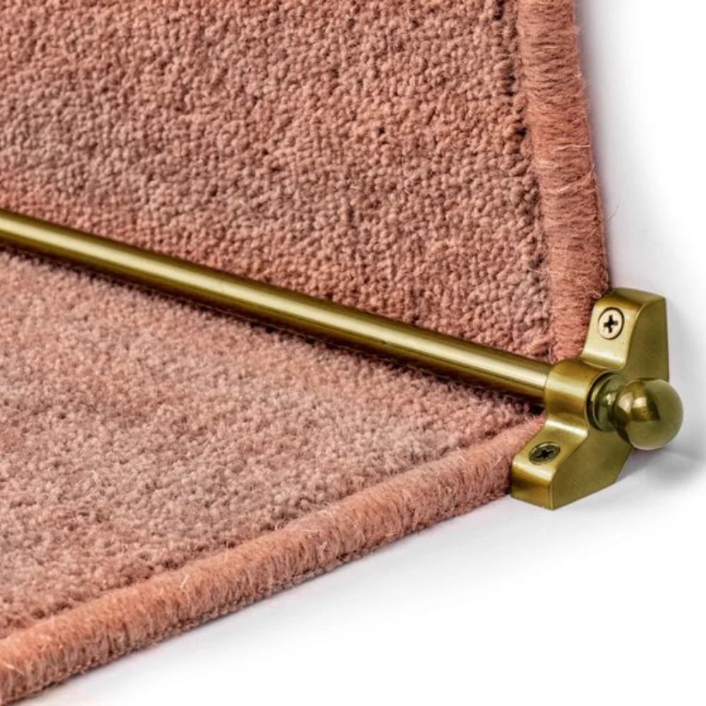 Stair Rods - 27.5" (70cm) Width Easy To Fit Hollow Stair Carpet Runner Bars Affordable & New - Multiple Colours - Image 3